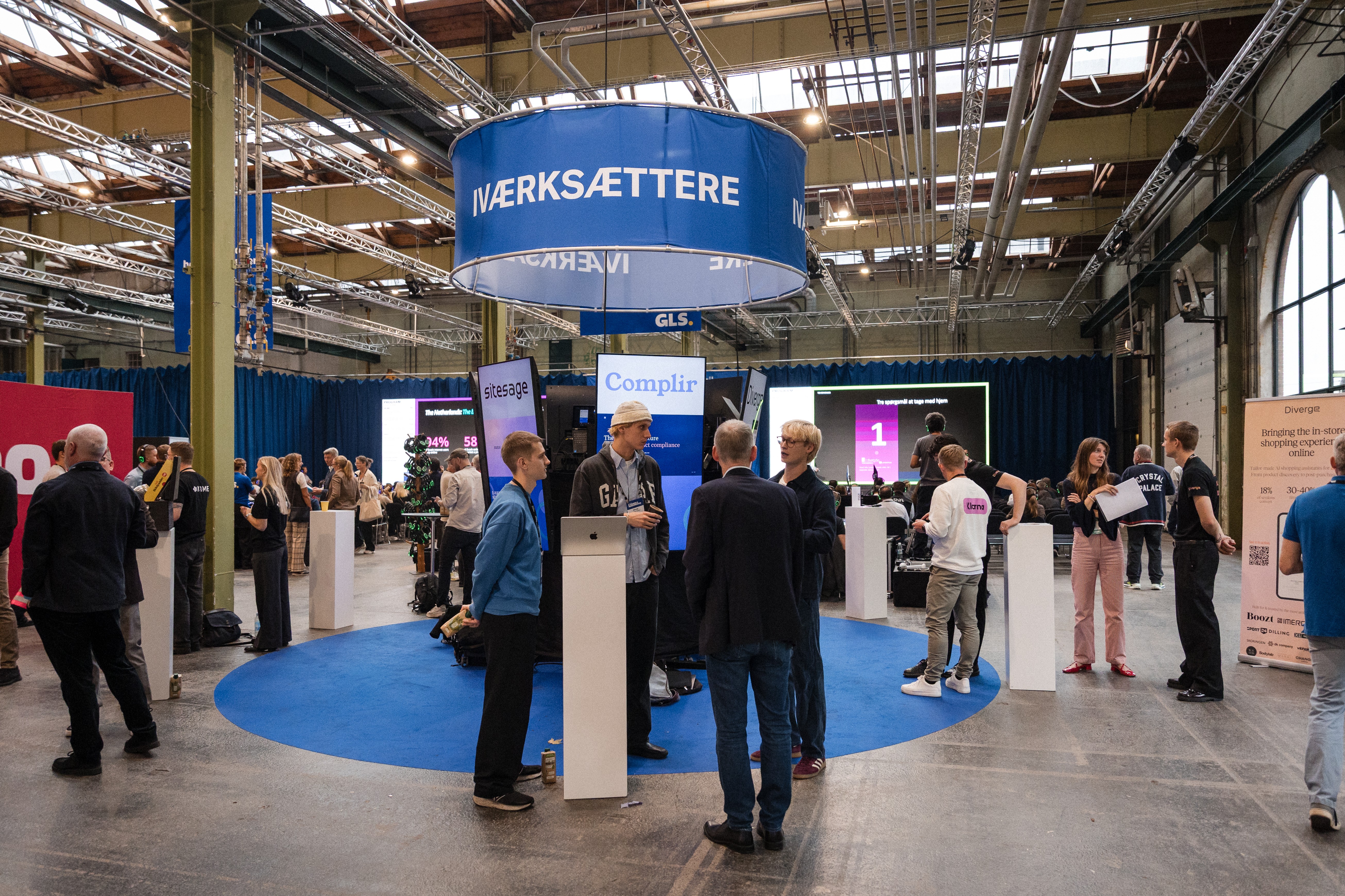Iværksætterområde på E-handelskonferencen