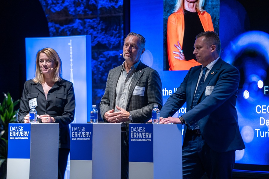 Billede af form&aelig;ndene for Dansk Erhvervs Hotelnetv&aelig;rk, Dansk Erhvervs kulturnetv&aelig;rk og Dansk Erhvervs Turisme- og Oplevelsesudvalg