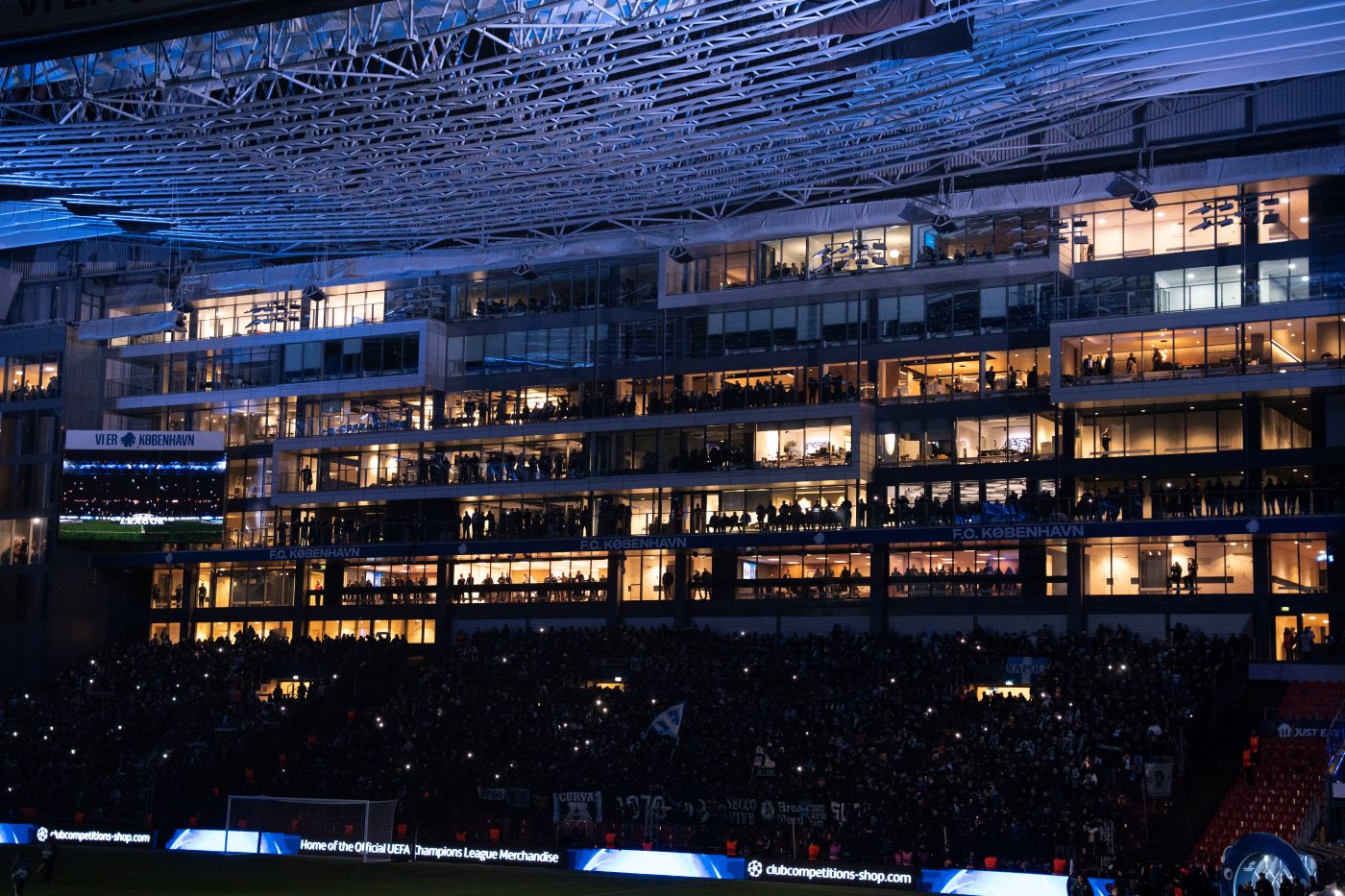 Parken i m&oslash;rke 