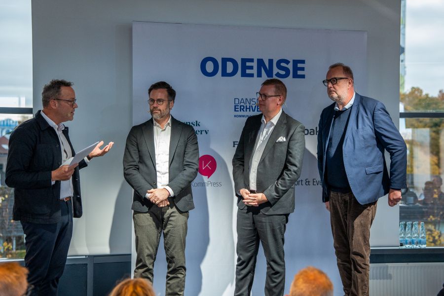 De 3 borgmesterkandidater  Peter Rahbæk Juel, Lars Christian Lilleholt og Søren Windell