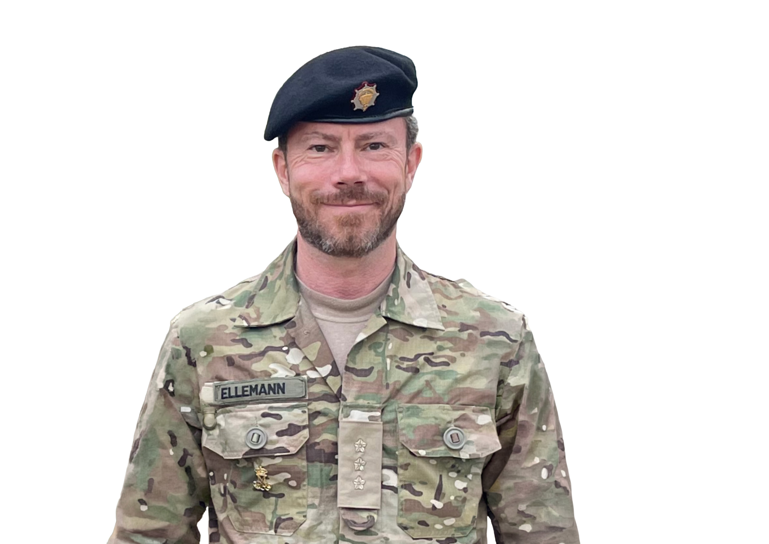 Jakob Ellemann-Jensen i uniform